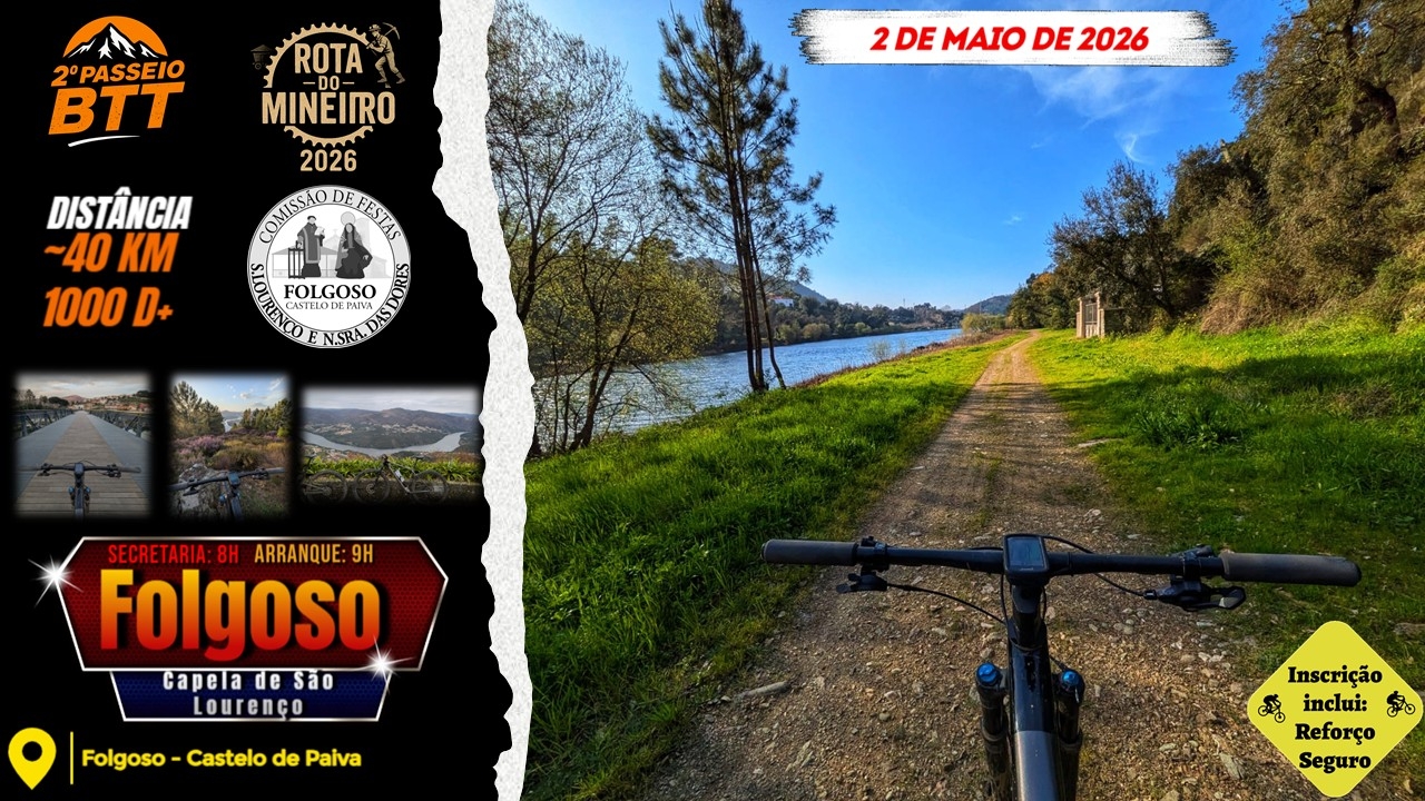 2º Passeio de BTT Rota do Mineiro 2026 image