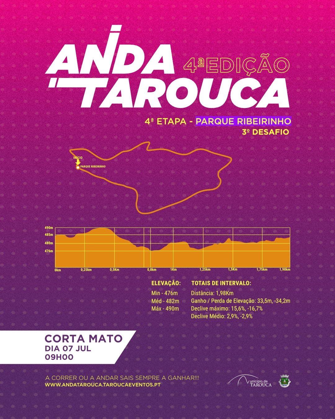 3º DESAFIO - ANDA TAROUCA - CORTA-MATO image