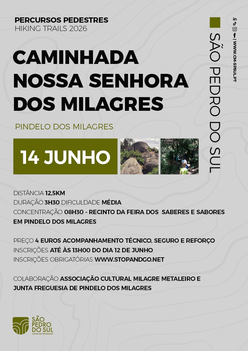 CAMINHADA NSRA DOS MILAGRES 2026 image