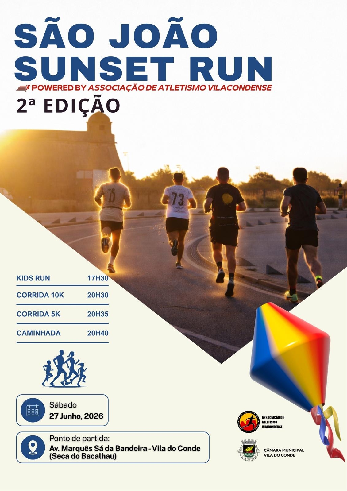 CORRIDA SÃO JOÃO SUNSET RUN 2026