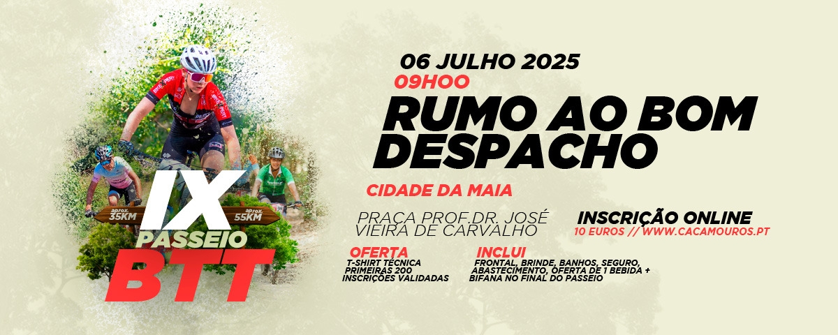 IX Passeio de BTT Rumo ao Bom Despacho image