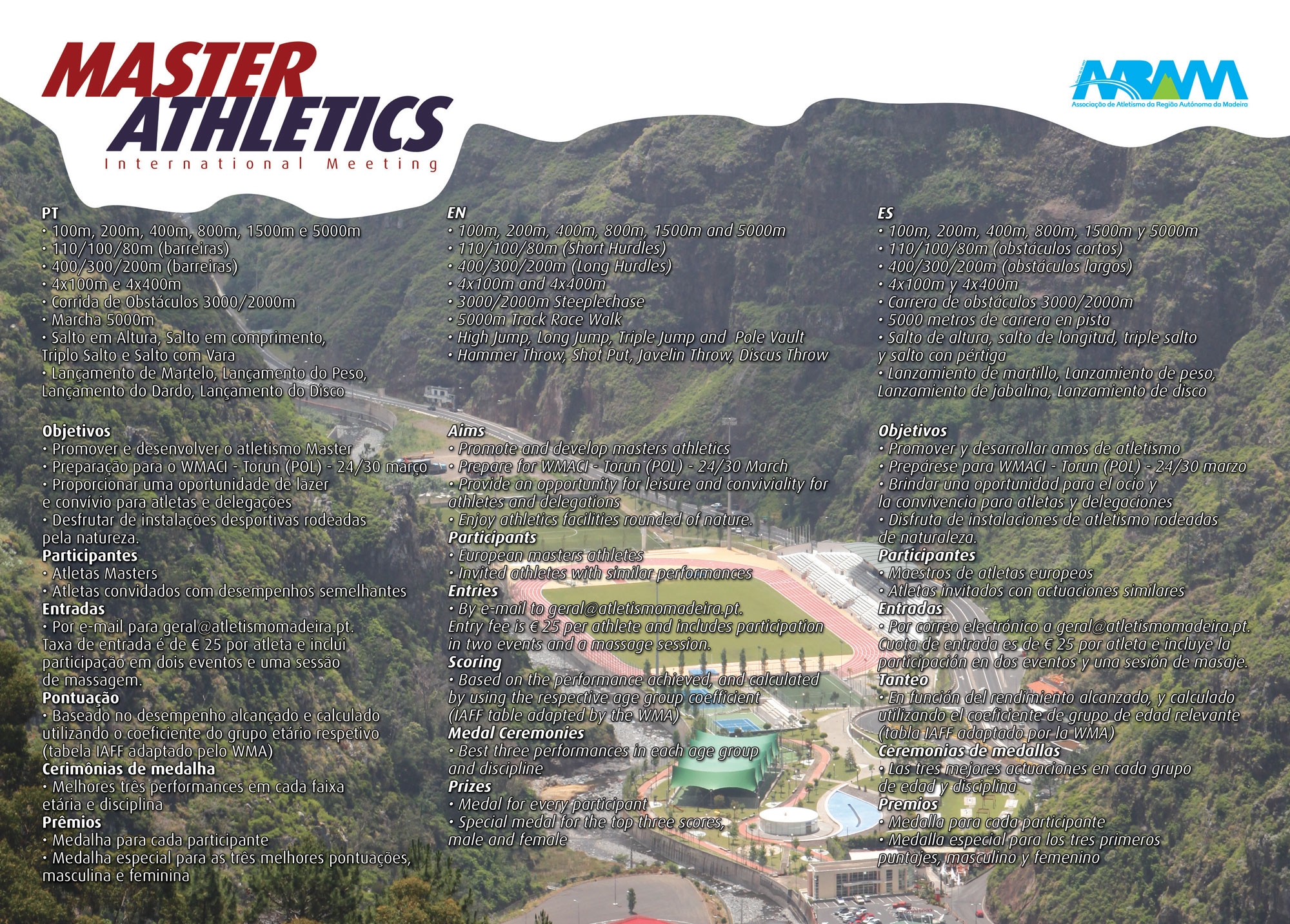 Meeting Internacional de Atletismo Master image